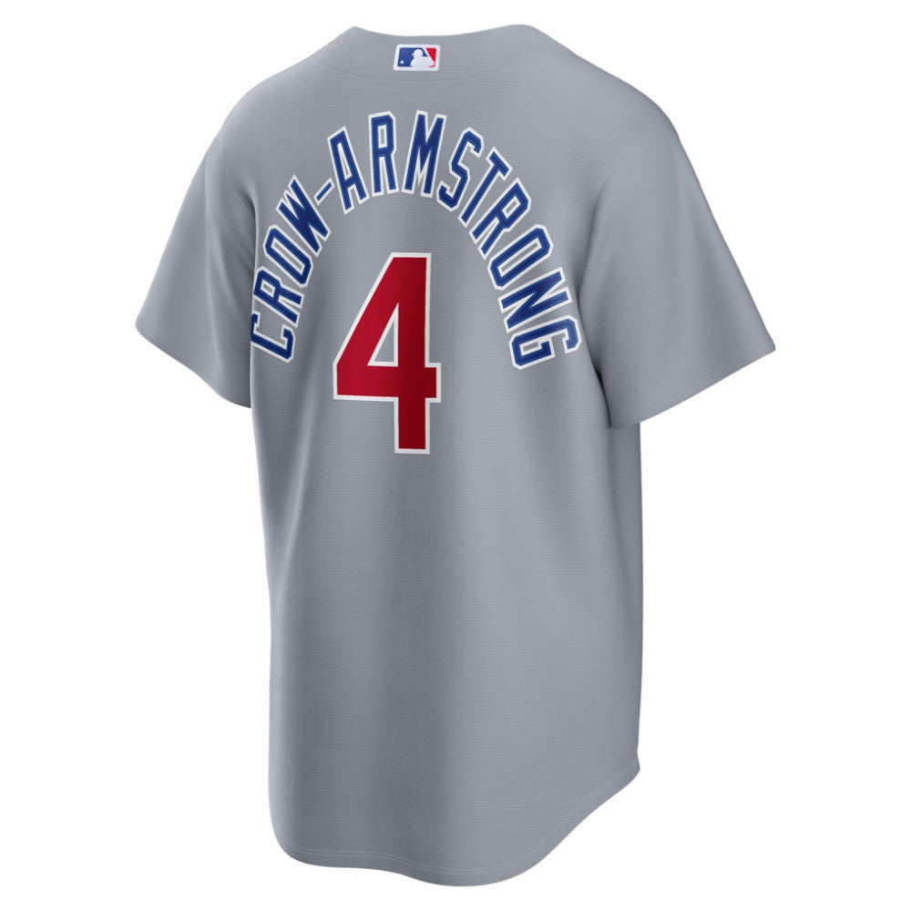 Pete Crow-Armstrong Chicago Cubs Road Replica Jersey Gray