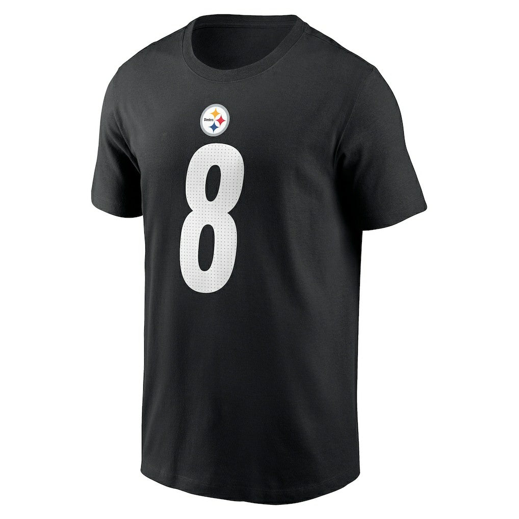 Aaron Rodgers Pittsburgh Steelers Name & Number T-Shirt - Black on sale