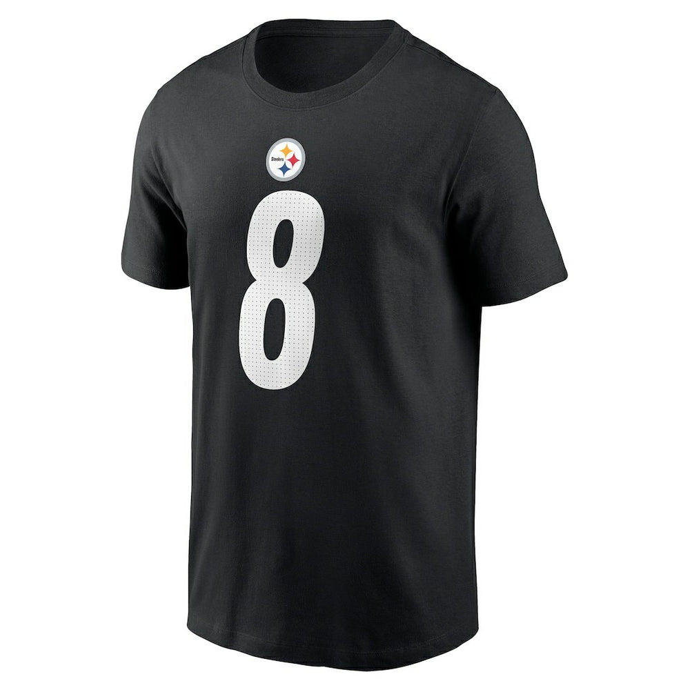 Aaron Rodgers Pittsburgh Steelers Name & Number T-Shirt - Black on sale