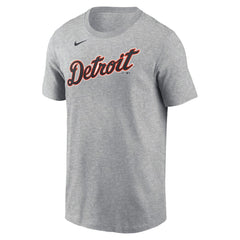 Tarik Skubal Detroit Tigers Fuse Name & Number T-Shirt Gray