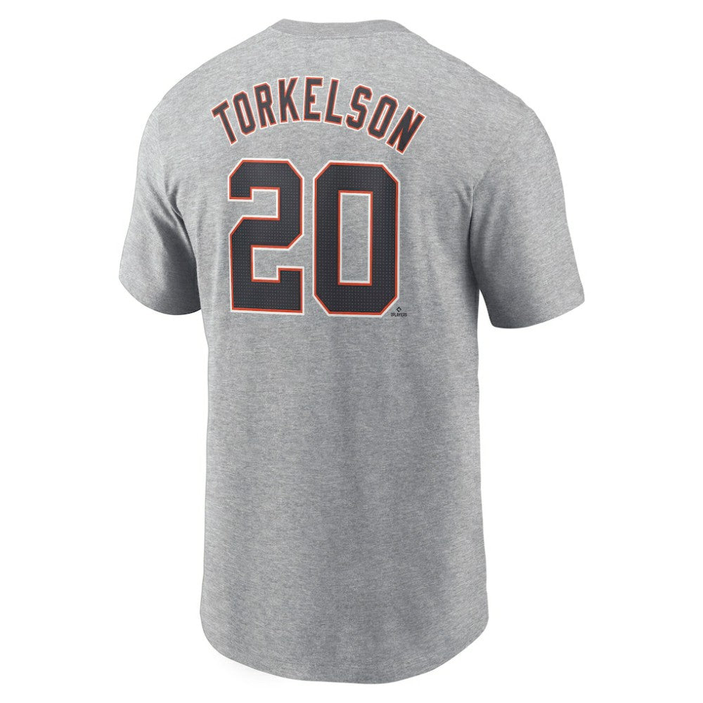 Spencer Torkelson Detroit Tigers Fuse Name & Number T-Shirt Gray
