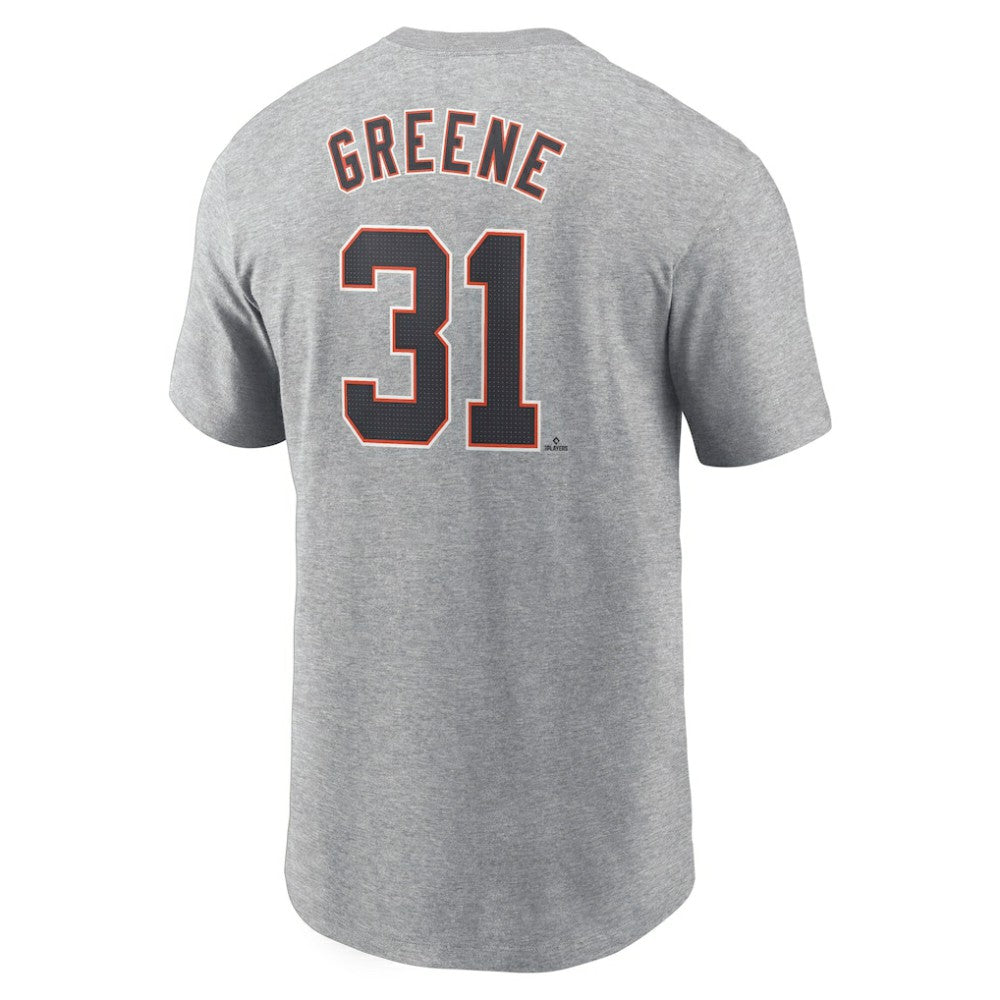 Riley Greene Detroit Tigers Fuse Name & Number T-Shirt Gray