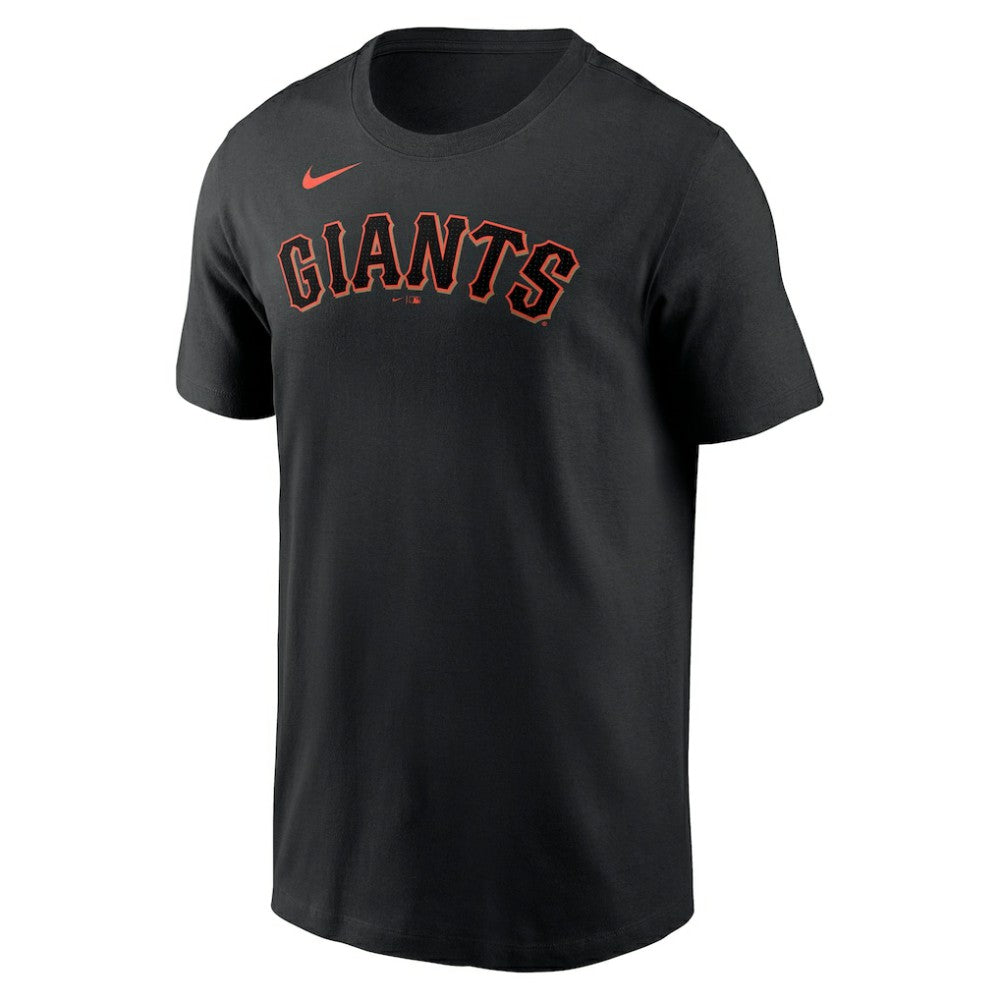 Rafael Devers San Francisco Giants Home Name & Number T-Shirt Black