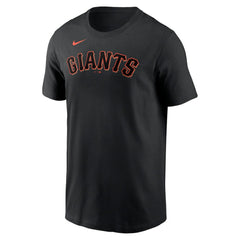 Rafael Devers San Francisco Giants Home Name & Number T-Shirt Black