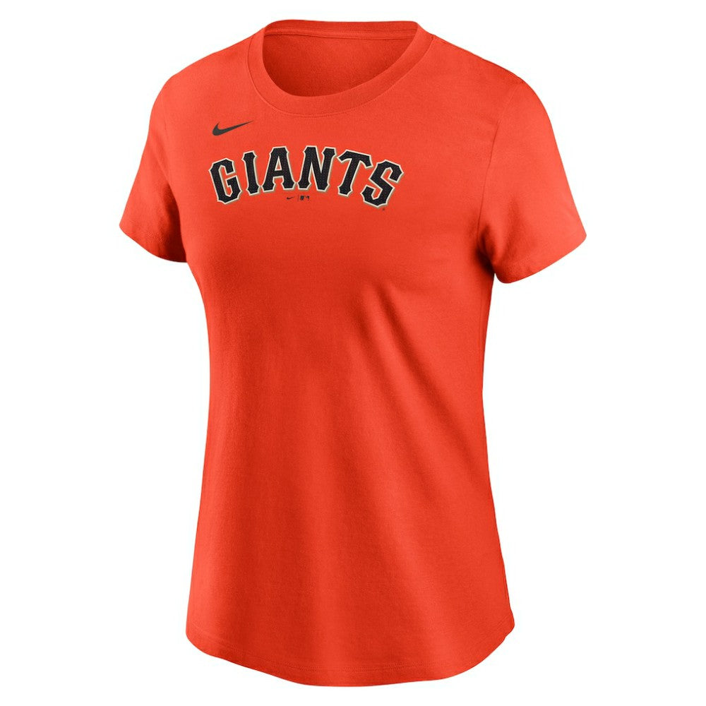 Rafael Devers San Francisco Giants Women's Name & Number T-Shirt Orange