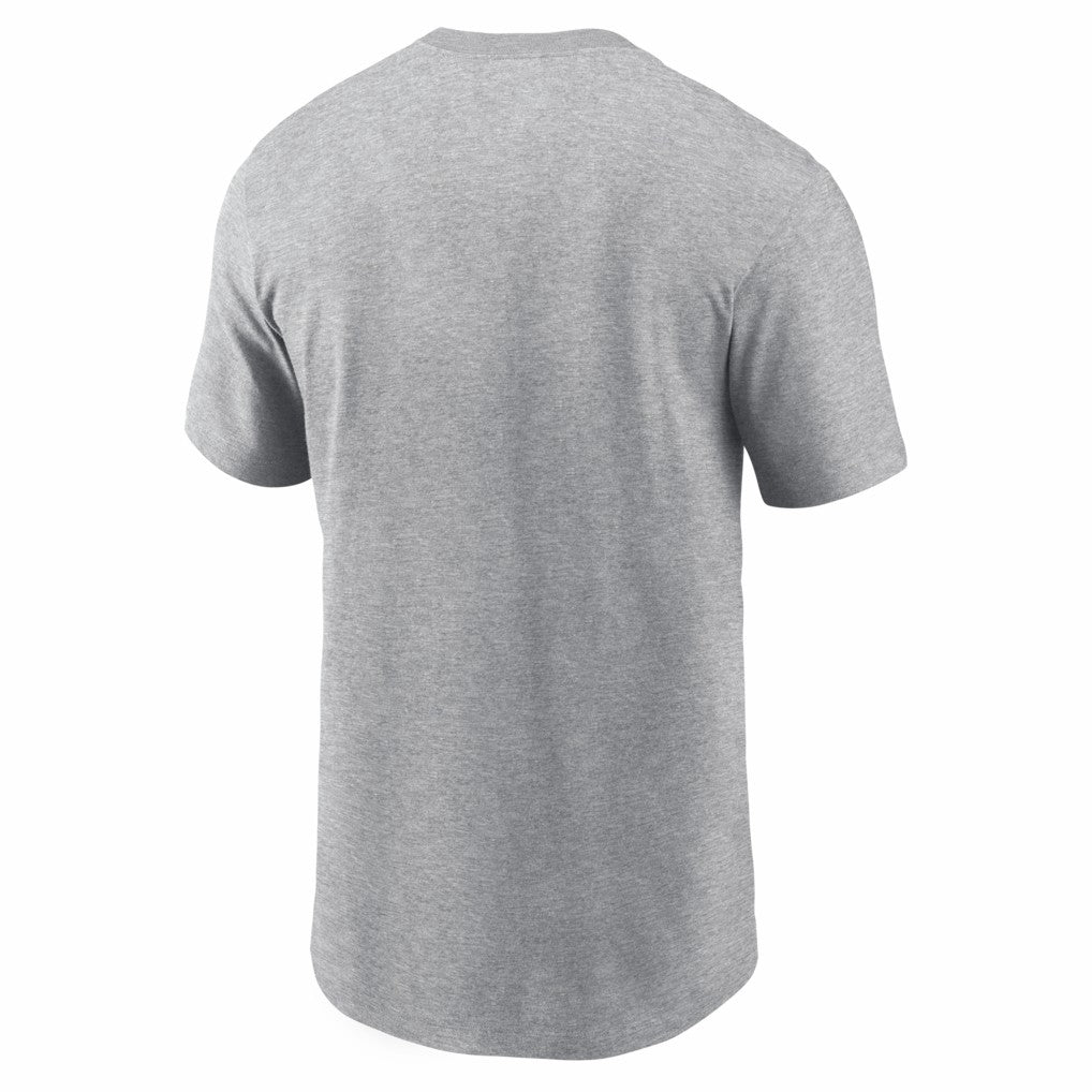 New England Patriots 2025 AFC Champions Locker Room Trophy Collection T-Shirt - Heather Gray outlet