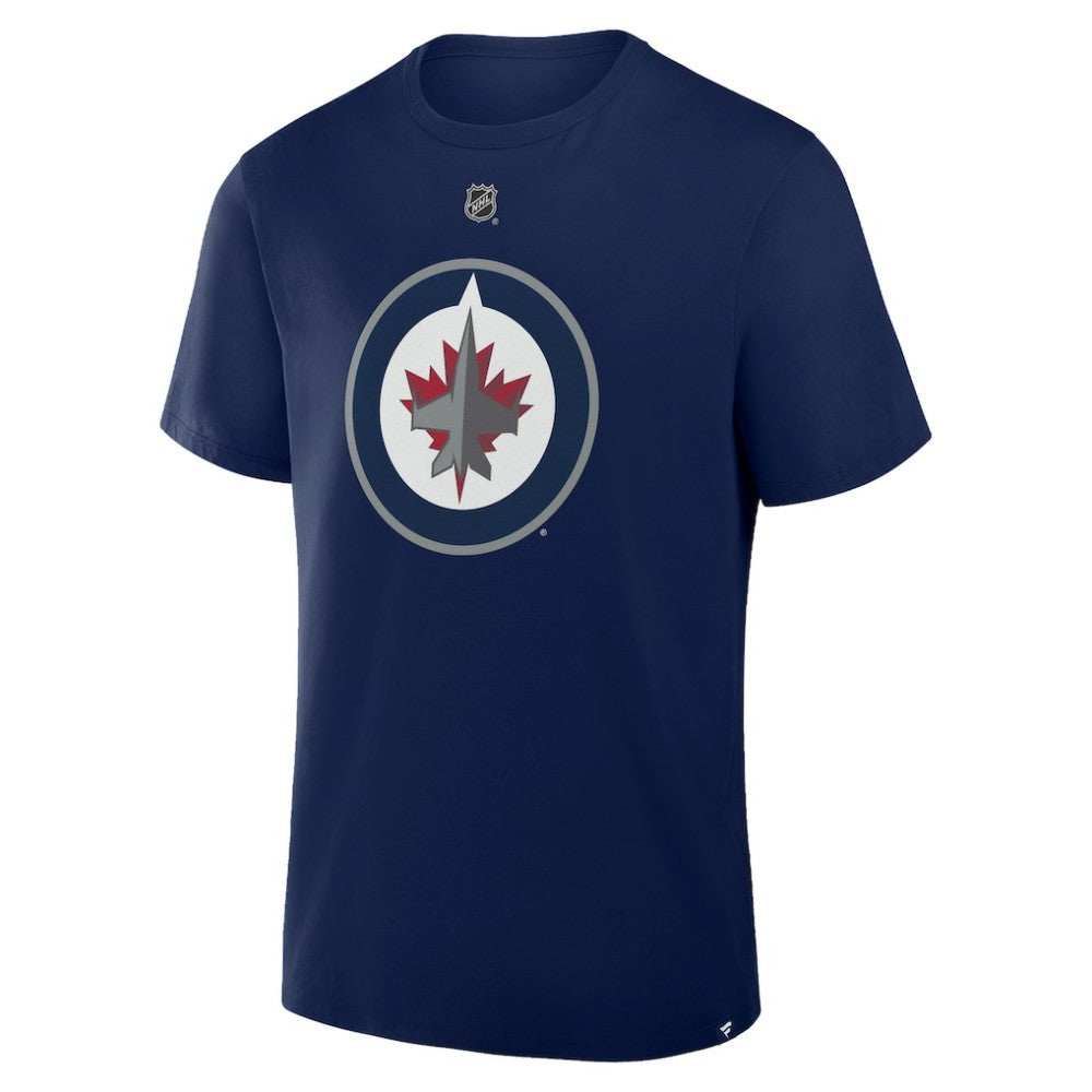 Jonathan Toews Winnipeg Jets Fanatics Authentic Stack Name & Number T-Shirt - Navy T-shirts
