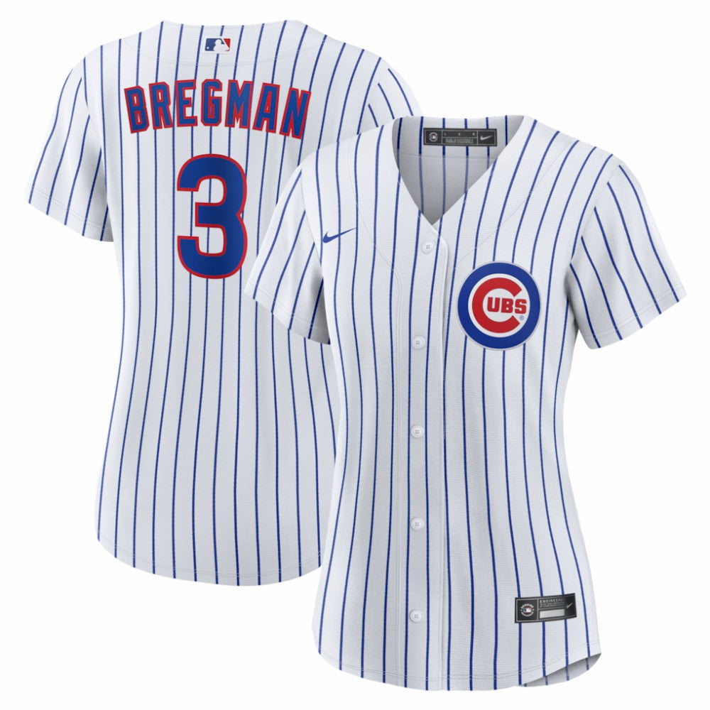 Alex Bregman Chicago Cubs Women's Home Replica Jersey White