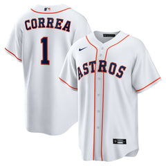 Carlos Correa Houston Astros Home Replica Jersey White