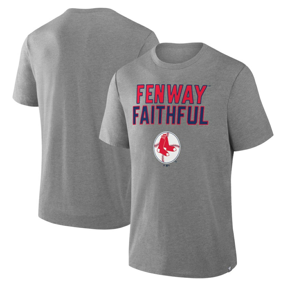 Boston Red Sox Tribute IYKYK Tri-Blend T-Shirt Heather Gray