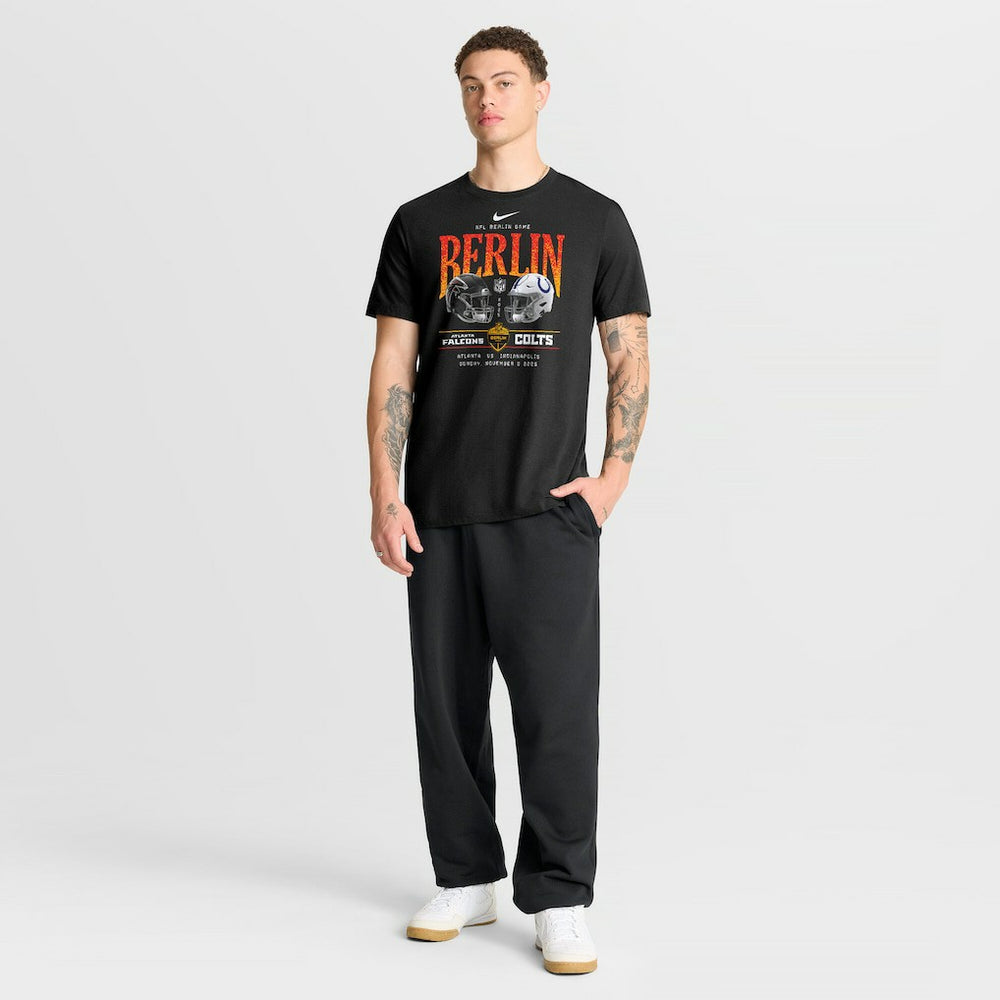 Atlanta Falcons vs. Indianapolis Colts International Games Berlin 2025 T-Shirt - Black cheap