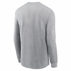 Seattle Seahawks 2025 NFC Champions Locker Room Trophy Collection Long Sleeve T-Shirt - Heather Gray for sale