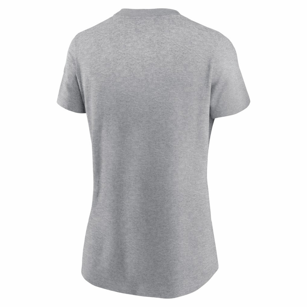 New England Patriots Women's 2025 AFC Champions Locker Room Trophy Collection T-Shirt - Heather Gray online
