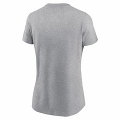 New England Patriots Women's 2025 AFC Champions Locker Room Trophy Collection T-Shirt - Heather Gray online
