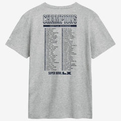 Seattle Seahawks Super Bowl LX Champions Ice Classic Roster T-Shirt - Heather Gray sale