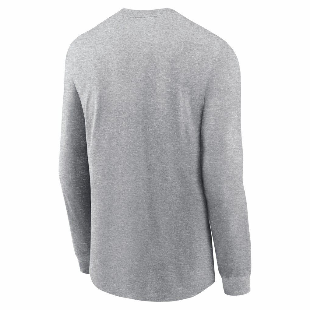 New England Patriots Super Bowl LX Fast As Fast Gets Long Sleeve T-Shirt - Heather Gray outlet