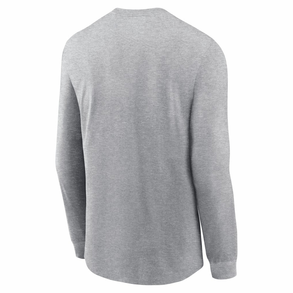 New England Patriots Super Bowl LX Fast As Fast Gets Long Sleeve T-Shirt - Heather Gray outlet