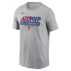 Kyle Schwarber Philadelphia Phillies 2025 MLB All-Star Game MVP T-Shirt Heather Gray