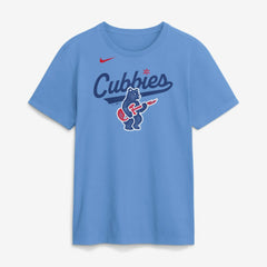 Chicago Cubs Electric Bear T-Shirt Light Blue