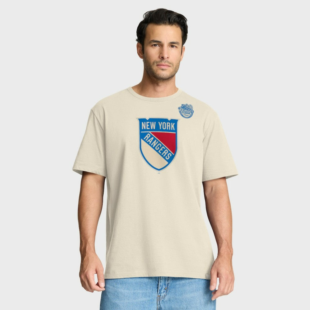 New York Rangers Fanatics 2026 NHL Winter Classic T-Shirt - Cream T-shirts