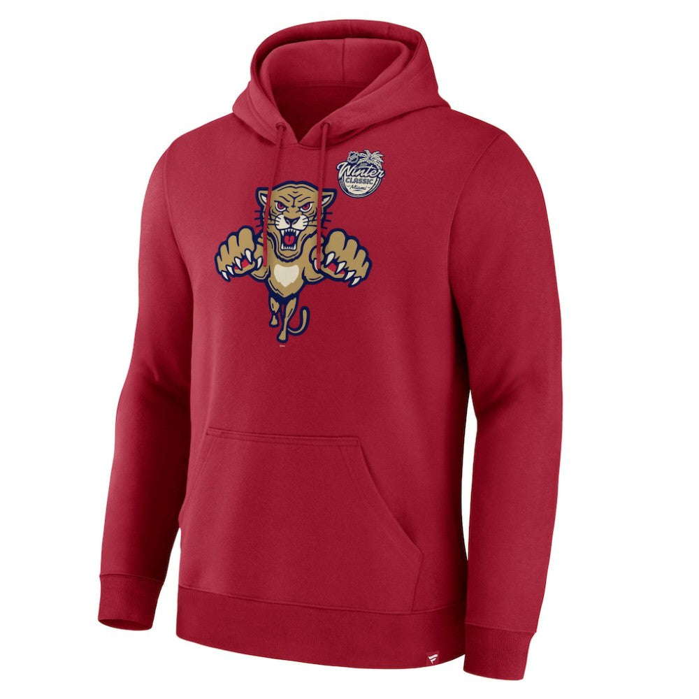 Florida Panthers Fanatics 2026 NHL Winter Classic Pullover Hoodie - Red Hoodies