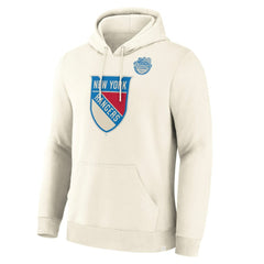 New York Rangers Fanatics 2026 NHL Winter Classic Pullover Hoodie - Cream Hoodies