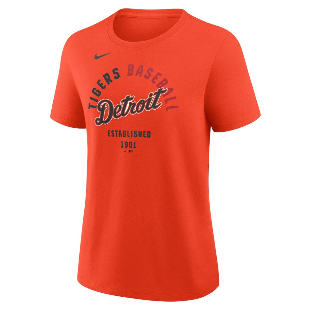 Detroit Tigers Women's Alternate Fashion T-Shirt Orange
