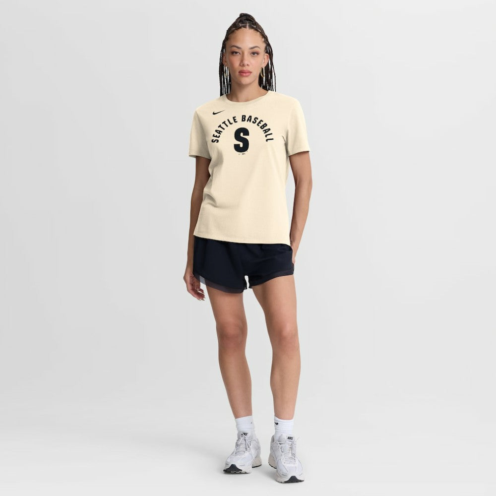 Seattle Mariners Women's Alternate Fashion T-Shirt Natural