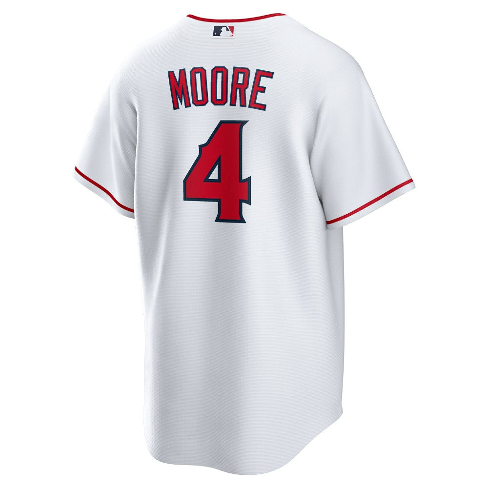 Christian Moore Los Angeles Angels Home Replica Jersey White