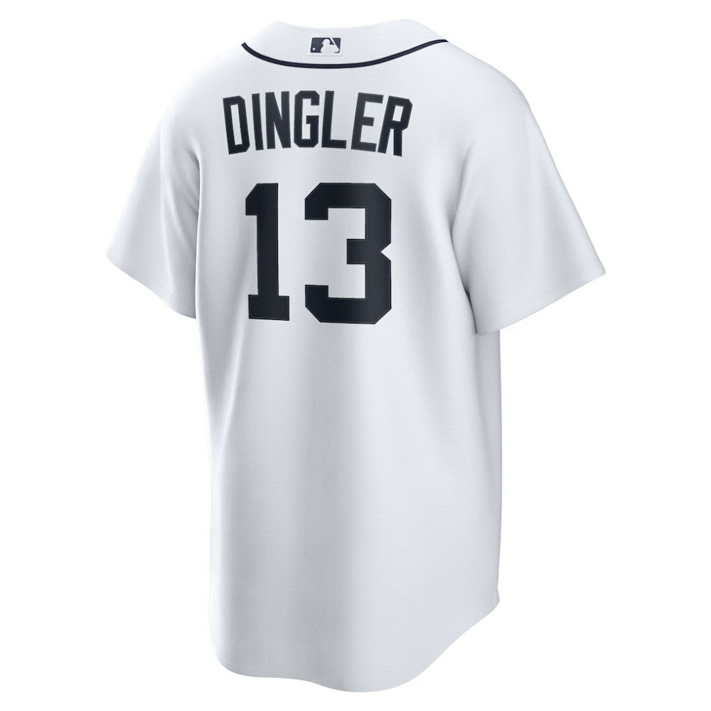 Dillon Dingler Detroit Tigers Home Replica Jersey White