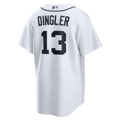 Dillon Dingler Detroit Tigers Home Replica Jersey White