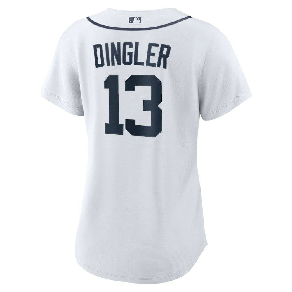 Dillon Dingler Detroit Tigers Women's Home Replica Jersey White