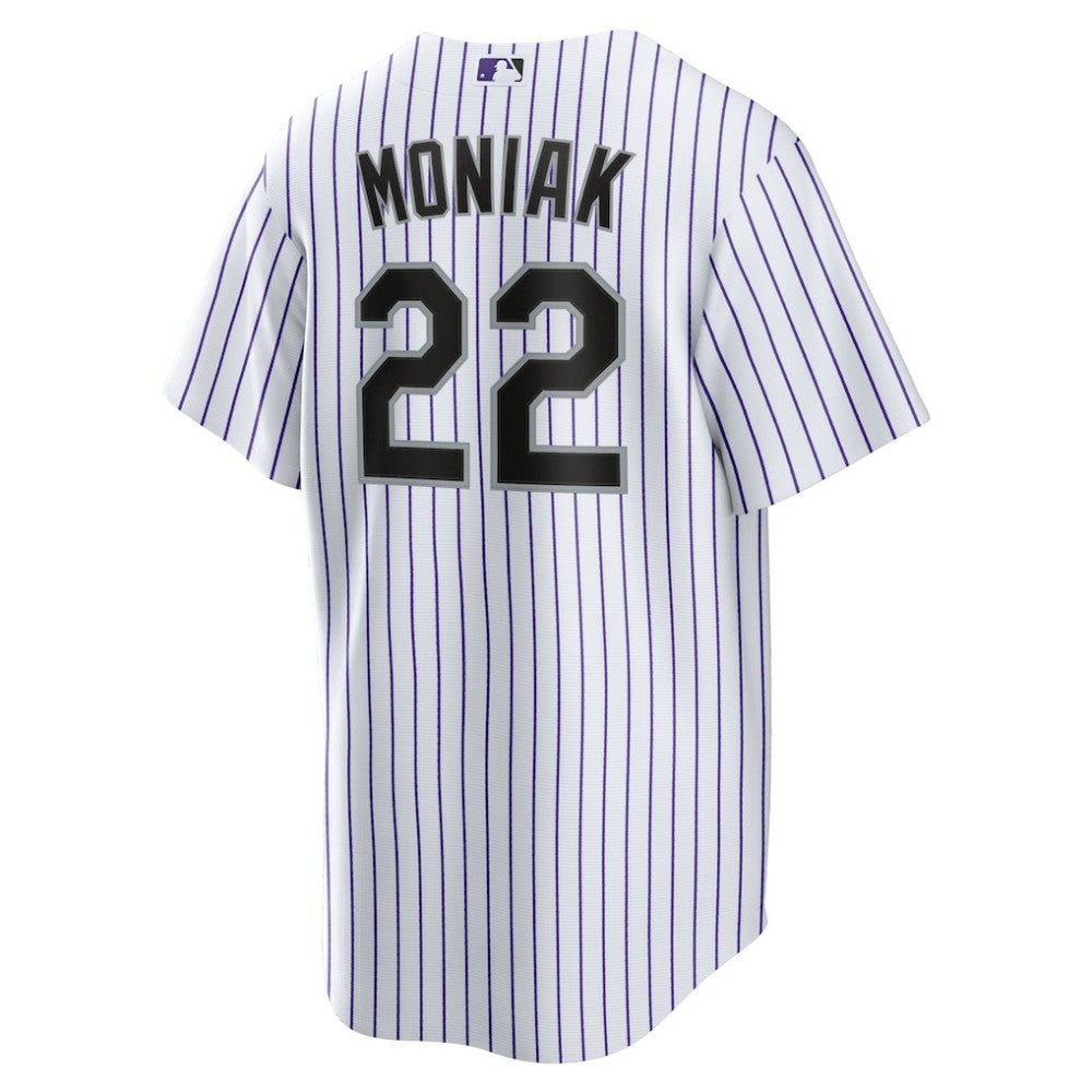 Mickey Moniak Colorado Rockies Home Replica Jersey White