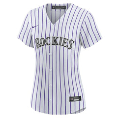 Mickey Moniak Colorado Rockies Women's Home Replica Jersey White