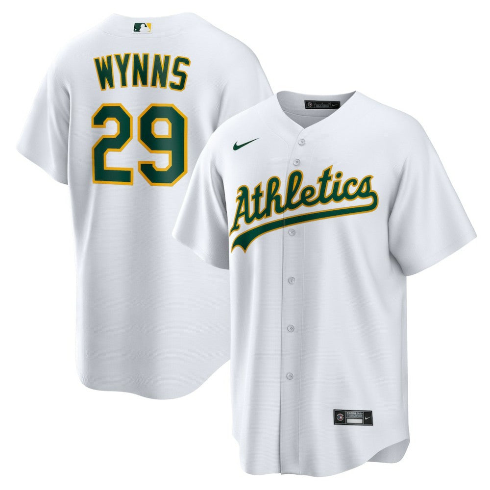 Austin Wynns Athletics Home Replica Jersey White