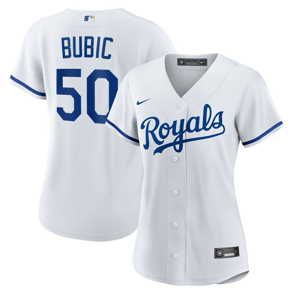 Kris Bubic Kansas City Royals Women's Home Replica Jersey White