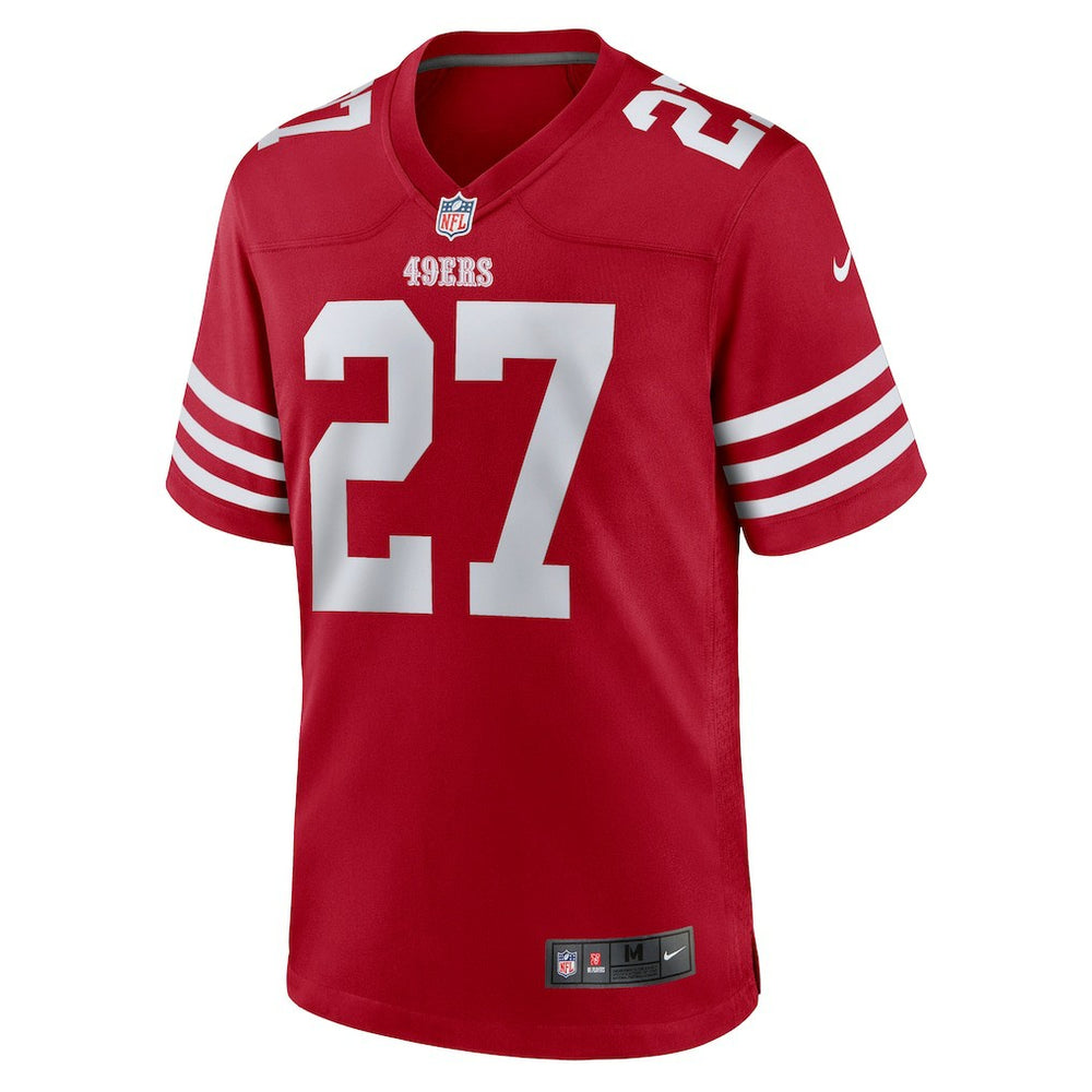 Ji'Ayir Brown San Francisco 49ers Team Game Jersey - Scarlet on sale