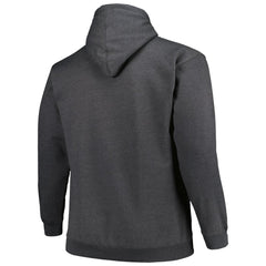 Tampa Bay Buccaneers Big & Tall Pullover Hoodie - Heather Charcoal discount