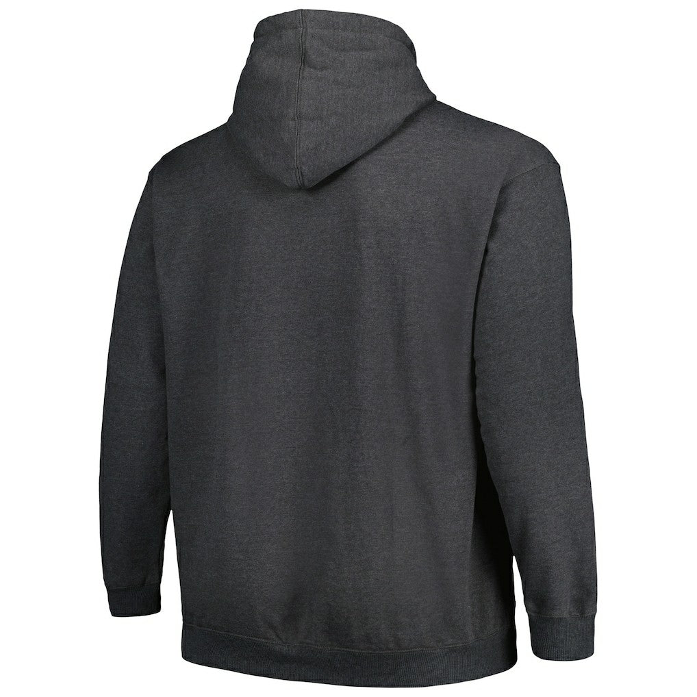 Seattle Seahawks Big & Tall Pullover Hoodie - Heather Charcoal for sale