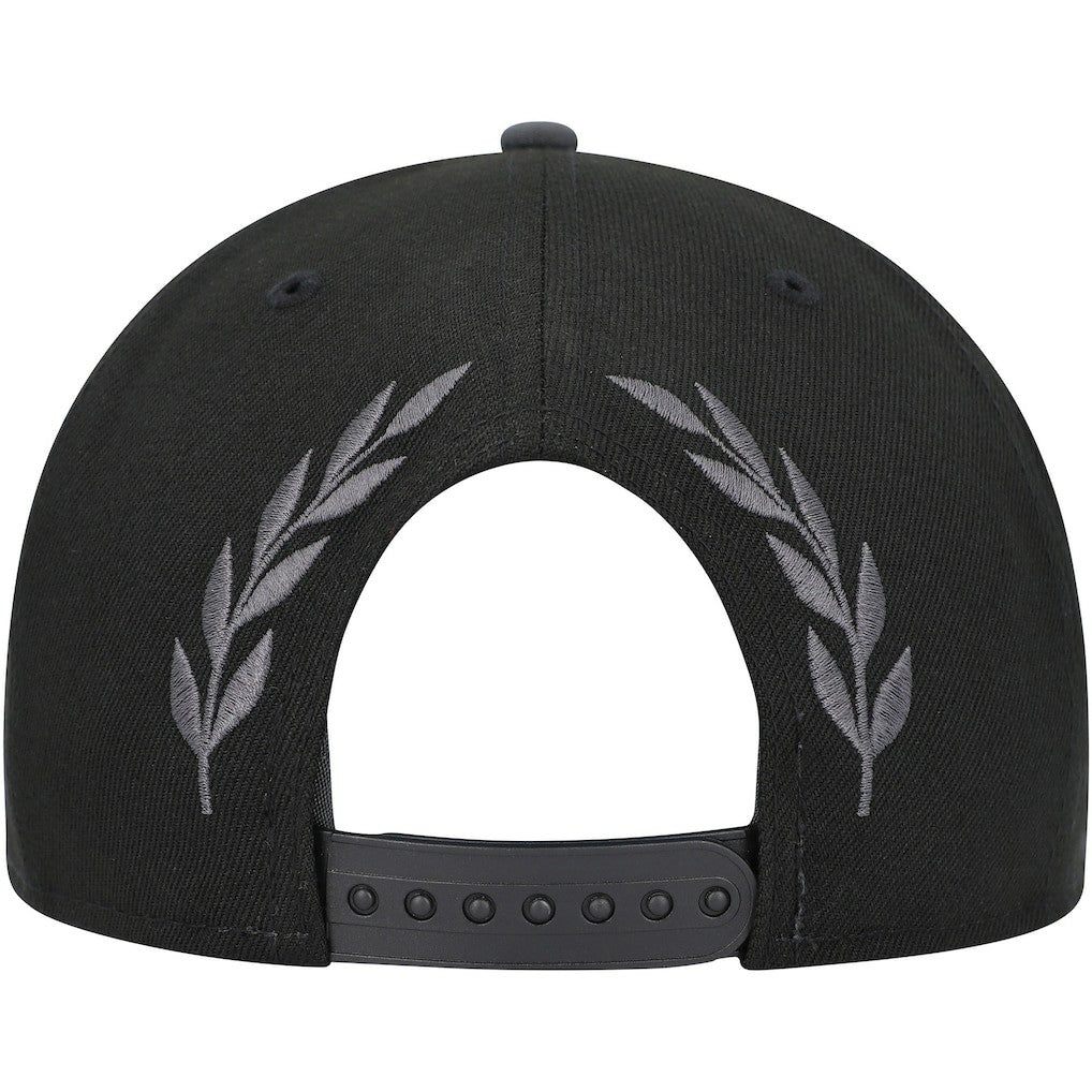 Brooklyn Nets Back Laurels 9FIFTY Snapback Hat - Black for sale