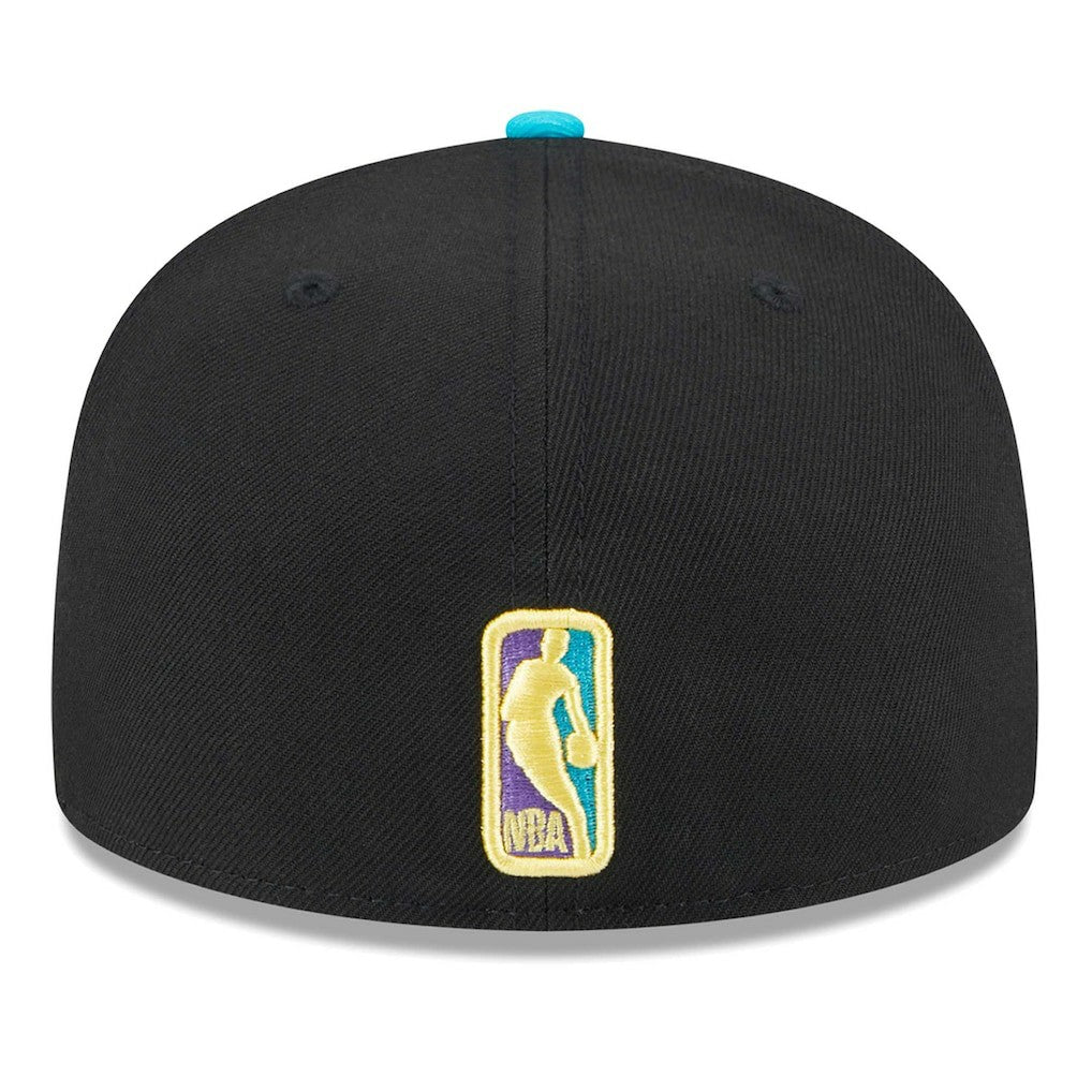 Philadelphia 76ers Arcade Scheme 59FIFTY Fitted Hat - Black/Turquoise outlet
