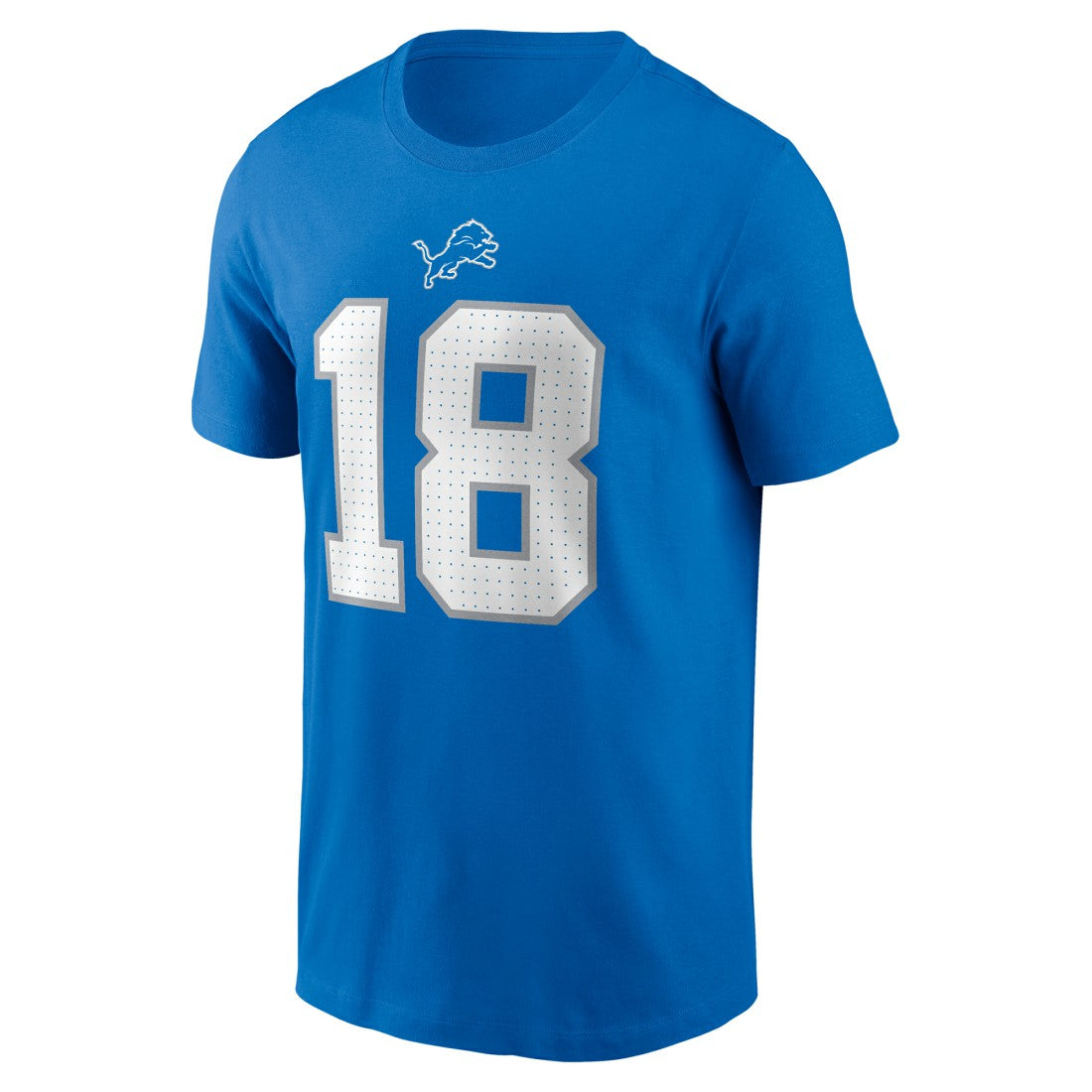 Isaac TeSlaa Detroit Lions Name & Number T-Shirt - Blue sale