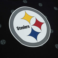 Pittsburgh Steelers Allover Print Fleece Pullover Hoodie - Black online