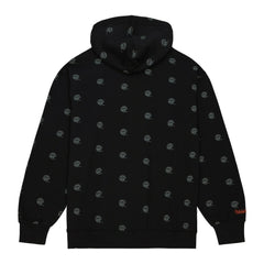 Cincinnati Bengals Allover Print Fleece Pullover Hoodie - Black for sale
