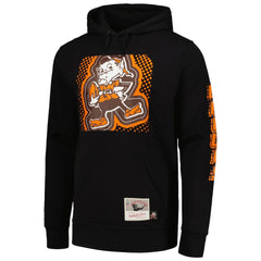 Cleveland Browns Gridiron Classics Big Face 7.0 Pullover Hoodie - Black for sale
