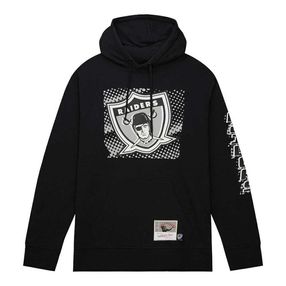 Las Vegas Raiders Gridiron Classics Big Face 7.0 Pullover Hoodie - Black sale