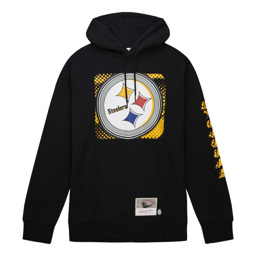 Pittsburgh Steelers Gridiron Classics Big Face 7.0 Pullover Hoodie - Black on sale