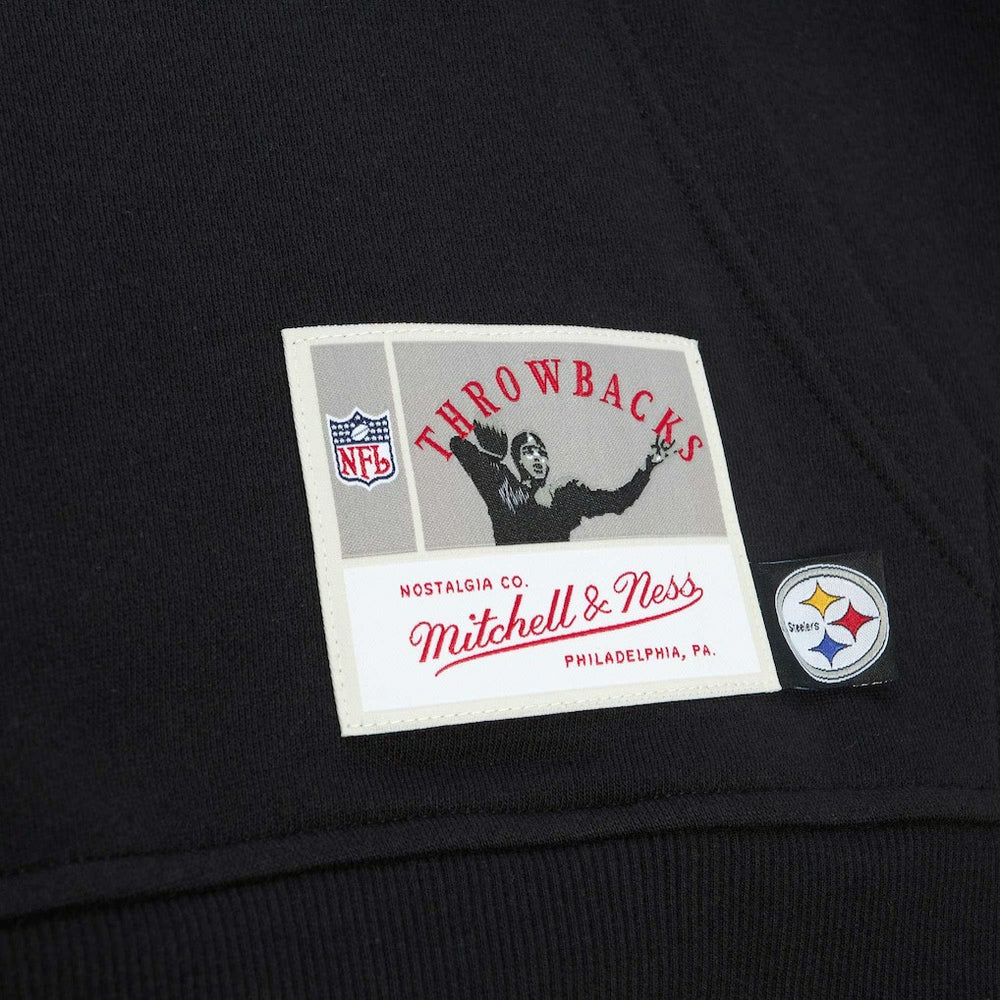Pittsburgh Steelers Gridiron Classics Big Face 7.0 Pullover Hoodie - Black on sale