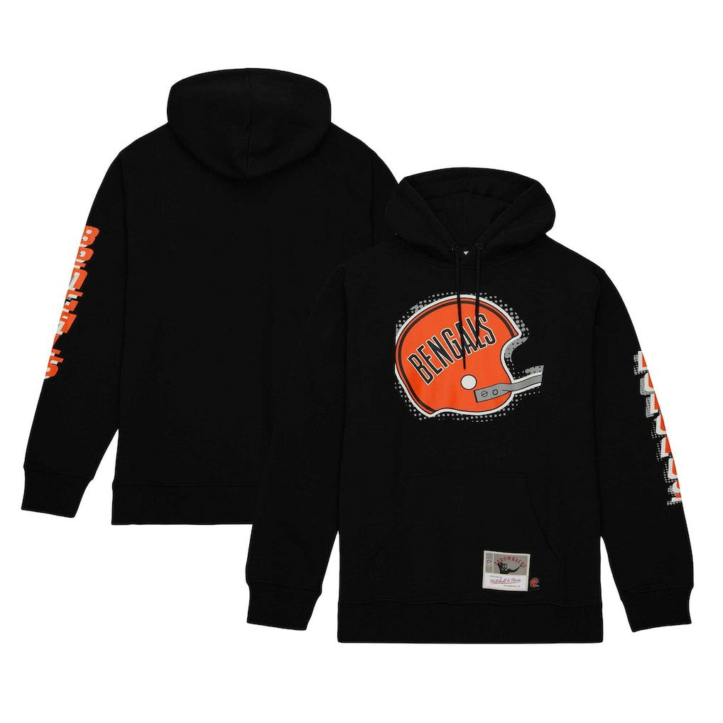 Cincinnati Bengals Gridiron Classics Big Face 7.0 Pullover Hoodie - Black for sale