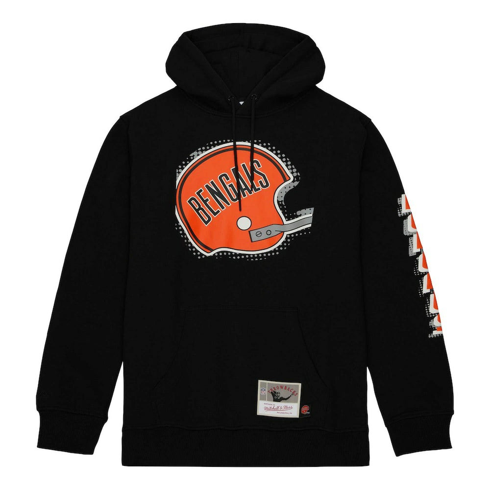 Cincinnati Bengals Gridiron Classics Big Face 7.0 Pullover Hoodie - Black for sale